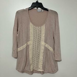 Kim Rogers Blouse Size L